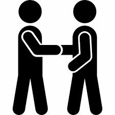 Shake hands Shake hands